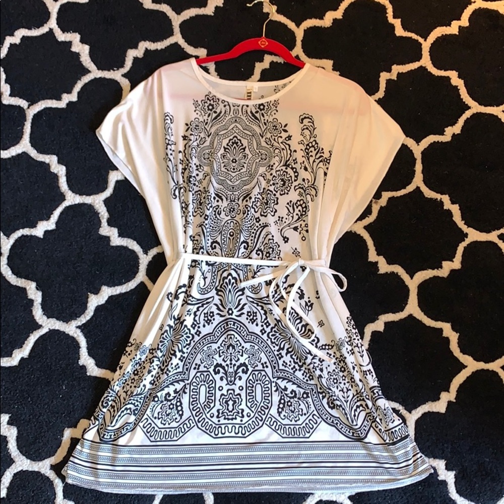 Draw String Tunic Dress
